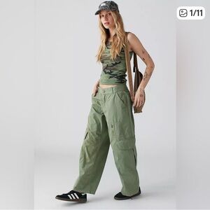 BDG Olive Green Cargo Pants